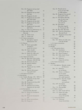 Les grands pr&ecirc;tres d'Egypte &agrave; l'&eacute;poque ramesside. Prosopographie et histoire. Vol. I: Analyse & synth&egrave;se. Vol. II: Corpus (complete set)[newline]M13710-16.jpeg