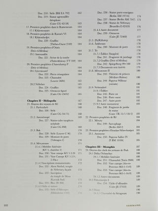 Les grands pr&ecirc;tres d'Egypte &agrave; l'&eacute;poque ramesside. Prosopographie et histoire. Vol. I: Analyse & synth&egrave;se. Vol. II: Corpus (complete set)[newline]M13710-20.jpeg