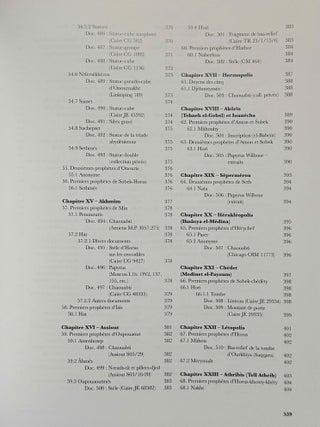 Les grands pr&ecirc;tres d'Egypte &agrave; l'&eacute;poque ramesside. Prosopographie et histoire. Vol. I: Analyse & synth&egrave;se. Vol. II: Corpus (complete set)[newline]M13710-27.jpeg