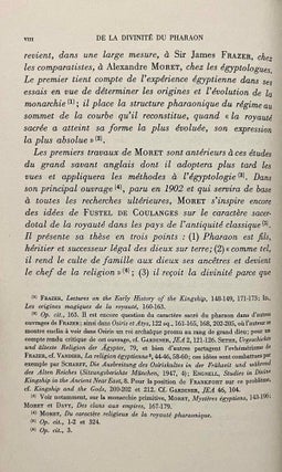 De la divinité du pharaon