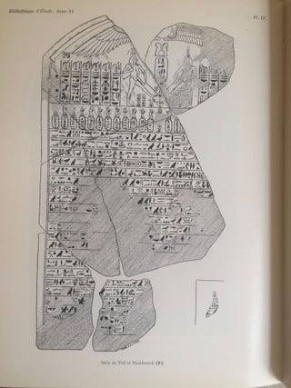 La première domination perse en Egypte. Recueil d’inscriptions hiéroglyphiques.[newline]M1375c-15.jpg