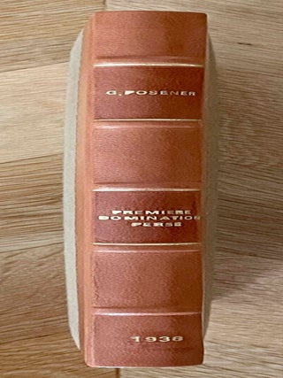 Item #M1375d La premi&egrave;re domination perse en Egypte. Recueil d&rsquo;inscriptions hi&eacute;roglyphiques....[newline]M1375d-00.jpeg