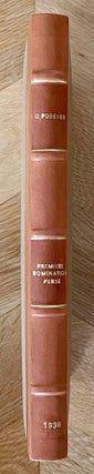 Item #M1375d La première domination perse en Egypte. Recueil d’inscriptions hiéroglyphiques....