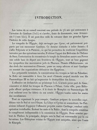 La premi&egrave;re domination perse en Egypte. Recueil d&rsquo;inscriptions hi&eacute;roglyphiques.[newline]M1375d-07.jpeg