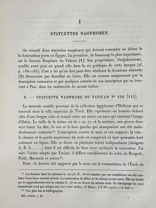 La premi&egrave;re domination perse en Egypte. Recueil d&rsquo;inscriptions hi&eacute;roglyphiques.[newline]M1375d-10.jpeg