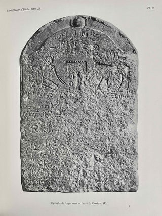 La première domination perse en Egypte. Recueil d’inscriptions hiéroglyphiques.[newline]M1375f-14.jpeg