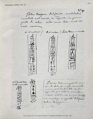La première domination perse en Egypte. Recueil d’inscriptions hiéroglyphiques.[newline]M1375g-14.jpeg
