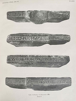 La première domination perse en Egypte. Recueil d’inscriptions hiéroglyphiques.[newline]M1375g-16.jpeg