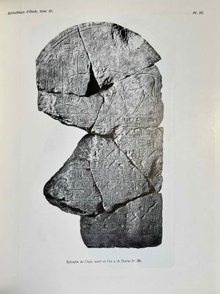 La première domination perse en Egypte. Recueil d’inscriptions hiéroglyphiques.[newline]M1375h-12.jpeg