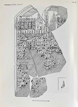 La première domination perse en Egypte. Recueil d’inscriptions hiéroglyphiques.[newline]M1375h-13.jpeg