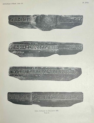 La première domination perse en Egypte. Recueil d’inscriptions hiéroglyphiques.[newline]M1375i-13.jpeg