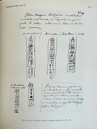 La première domination perse en Egypte. Recueil d’inscriptions hiéroglyphiques.