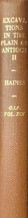 Item #M13773 Excavations in the plain of Antioch. Vol. II: The structural remains of the later...
