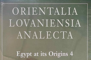 Item #M13809 Egypt at its origins. Vol. IV: Proceedings of the Fourth International Conference...