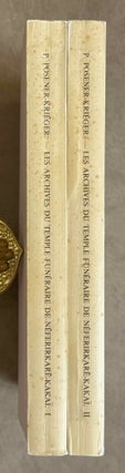 Item #M1381n Les archives du temple funéraire de Neferirkare-Kakai (Les papyrus d'Abousir)....