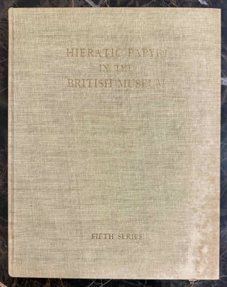 Item #M1382m The Abu Sir papyri. Edited, together with Complementary Texts in other collections....