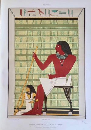 Histoire de l'art égyptien. Texte et Planches (complete set)[newline]M1384-2460VolII-Planche46.jpg