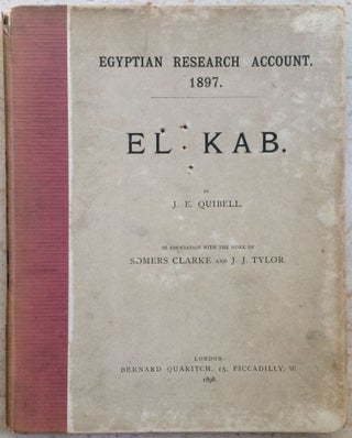 Item #M1388a El-Kab. QUIBELL James Edward