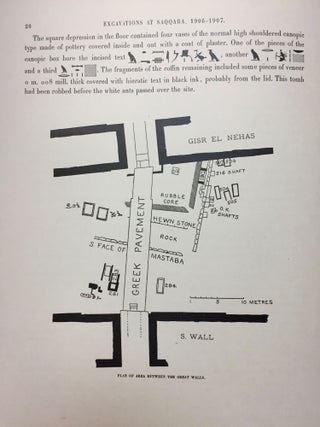 Excavations at Saqqara (1906-1907). With a section on the religious texts by P. Lacau.