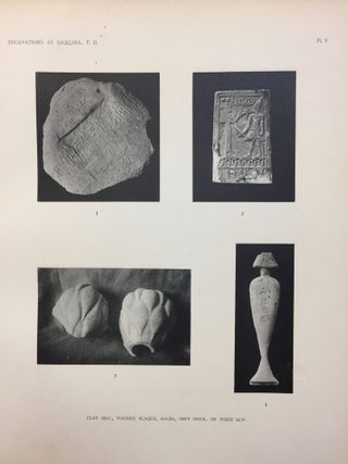 Excavations at Saqqara (1906-1907). With a section on the religious texts by P. Lacau.