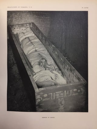 Excavations at Saqqara (1906-1907). With a section on the religious texts by P. Lacau.