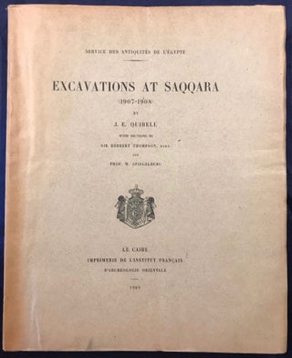 Item #M1391a Excavations at Saqqara (1907-1908). QUIBELL James Edward