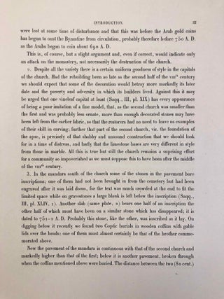 Excavations at Saqqara (1908-1909, 1909-1910): The monastery of Apa Jeremias. 2 vol. in 1