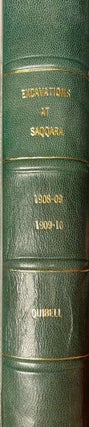 Item #M1392d Excavations at Saqqara (1908-1909, 1909-1910): The monastery of Apa Jeremias. 2 vol....