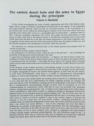 Archaeological Research in Roman Egypt. Proceedings of the seventeenth Classical Colloquium of the department of Greek and Roman antiquities, British Museum, held on 1-4 December, 1993.
