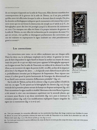Le d&eacute;cret de Sa&iuml;s. Les st&egrave;les de Th&ocirc;nis-H&eacute;racl&eacute;ion et de Naucratis. Pal&eacute;ographie.[newline]M14030-08.jpeg