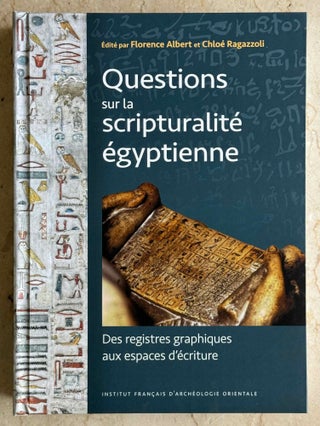 Item #M14033 Questions sur la scripturalité égyptienne. Des registres graphiques aux espaces...