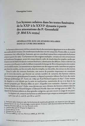 Production et transmission des textes funéraires en Egypte au Ier millénaire av. n. è.