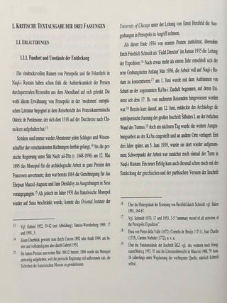 Die dreisprachige Inschrift Sabuhrs I. an der Ka'ba-i Zardust (SKZ). Vol. I & II (complete set).