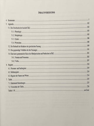 Die dreisprachige Inschrift Sabuhrs I. an der Ka'ba-i Zardust (SKZ). Vol. I & II (complete set).