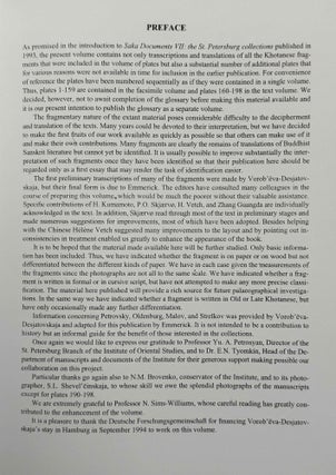 Saka documents VII: The St. Petersburg collections. Part 2. (XEROX)