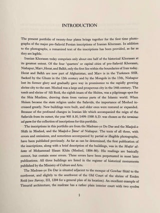 Khorasan I. Portfolio I: Plates i-xxiv.[newline]M14055-02.jpeg
