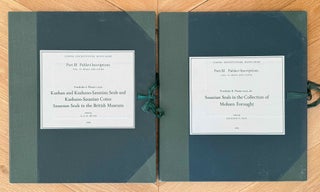 Item #M14056 Kushan and Kushano-Sasanian seals and Kushano-Sasanian coins. Sasanian seals in the...