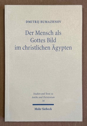 Item #M14067 Der Mensch als Gottes Bild im christlichen Ägypten. Studien zu Gen 1,26 in zwei...