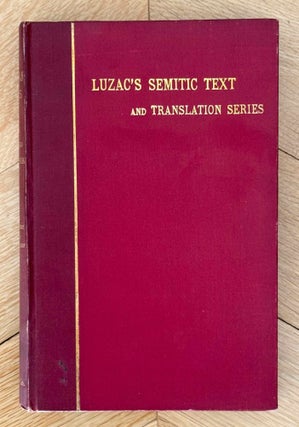Item #M14086 Late Babylonian letters. Transliterations and translations of a series of letters...