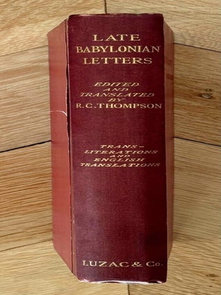 Late Babylonian letters. Transliterations and translations of a series of letters written in Babylonian cuneiform, chiefly during the reigns of Nabonidus, Cyrus, Cambyses, and Darius.[newline]M14086-01.jpeg
