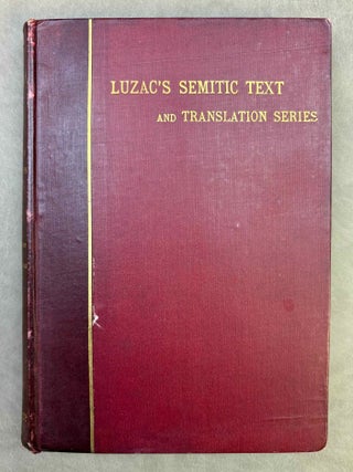 Item #M14086a Late Babylonian letters. Transliterations and translations of a series of letters...