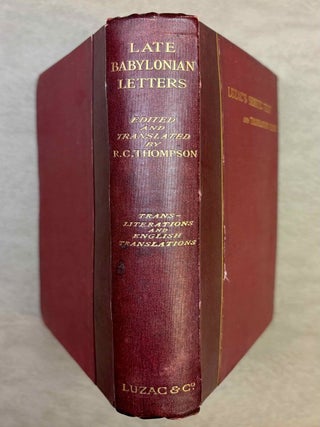 Late Babylonian letters. Transliterations and translations of a series of letters written in Babylonian cuneiform, chiefly during the reigns of Nabonidus, Cyrus, Cambyses, and Darius.[newline]M14086a-01.jpeg