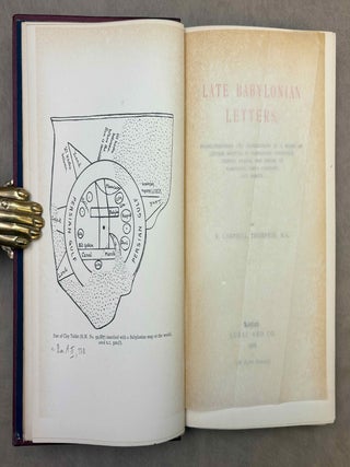 Late Babylonian letters. Transliterations and translations of a series of letters written in Babylonian cuneiform, chiefly during the reigns of Nabonidus, Cyrus, Cambyses, and Darius.[newline]M14086a-02.jpeg
