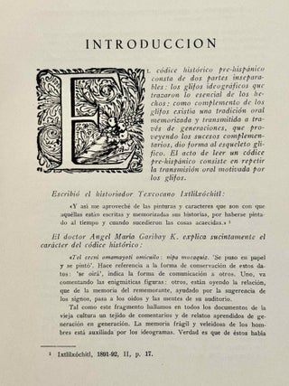Historia de la nación mexicana. Reproducción a todo color del Códice de 1576 (Códice Aubin).