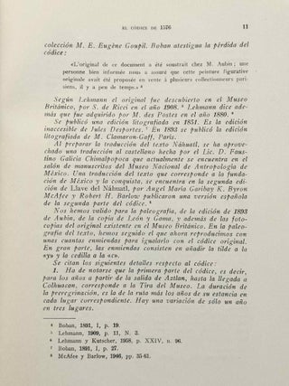 Historia de la nación mexicana. Reproducción a todo color del Códice de 1576 (Códice Aubin).