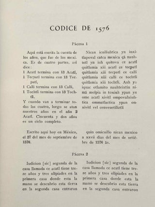 Historia de la nación mexicana. Reproducción a todo color del Códice de 1576 (Códice Aubin).