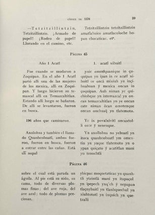 Historia de la nación mexicana. Reproducción a todo color del Códice de 1576 (Códice Aubin).