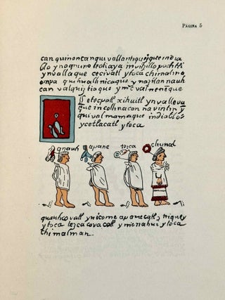 Historia de la nación mexicana. Reproducción a todo color del Códice de 1576 (Códice Aubin).
