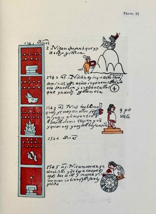 Historia de la nación mexicana. Reproducción a todo color del Códice de 1576 (Códice Aubin).