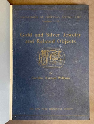 Item #M1410 Gold and silver jewelry and related objects. Catalogue of Egyptian antiquities. Nrs...[newline]M1410-00.jpeg